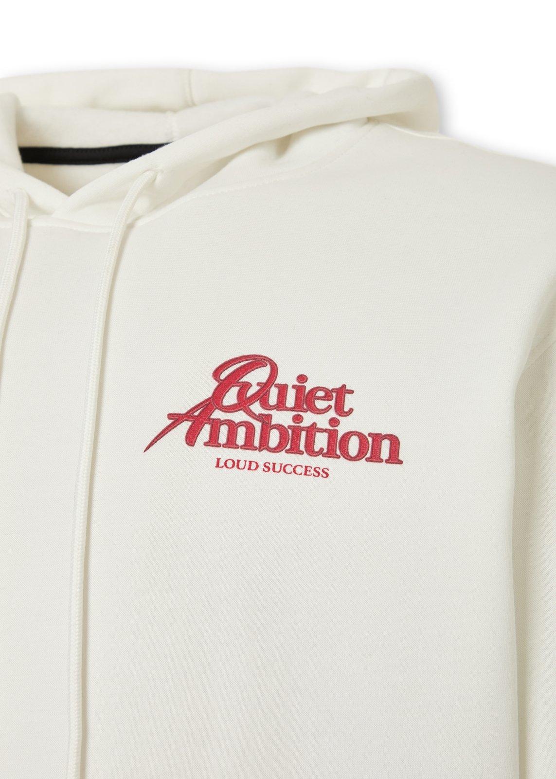 White Back and Front Print Hoodie (3260385) | Hemisphere