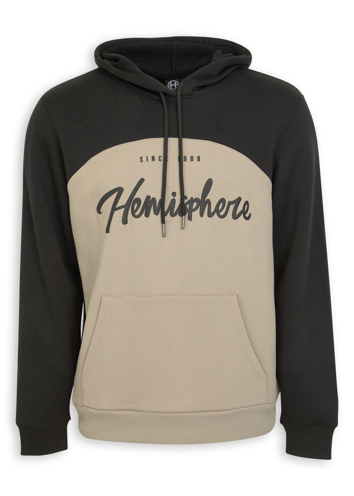 極美品⭐︎DeuxiemeClasse×AMERICANA HOODIEGOWN Beige and Black Branded Hoodie (3260391) | Hemisphere