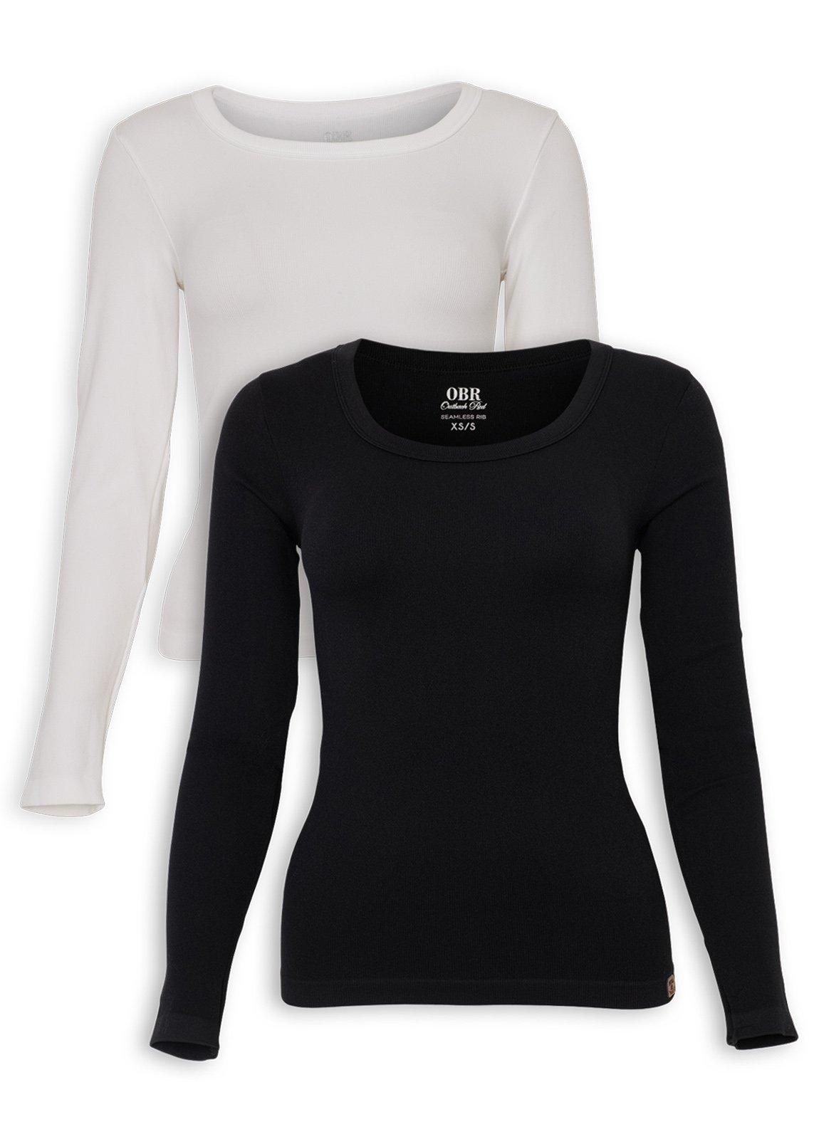 Black & White 2-Pack Scoop Neck Tops (3260931) | OUTBACK RED