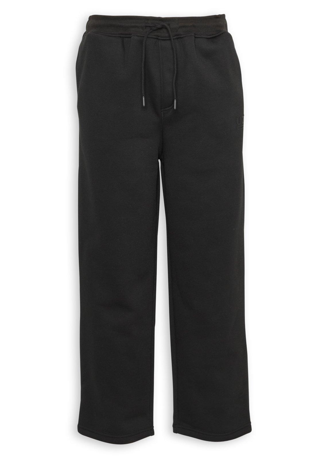 Black Basic Relaxed Fit Jogger (3262087) | UZZI