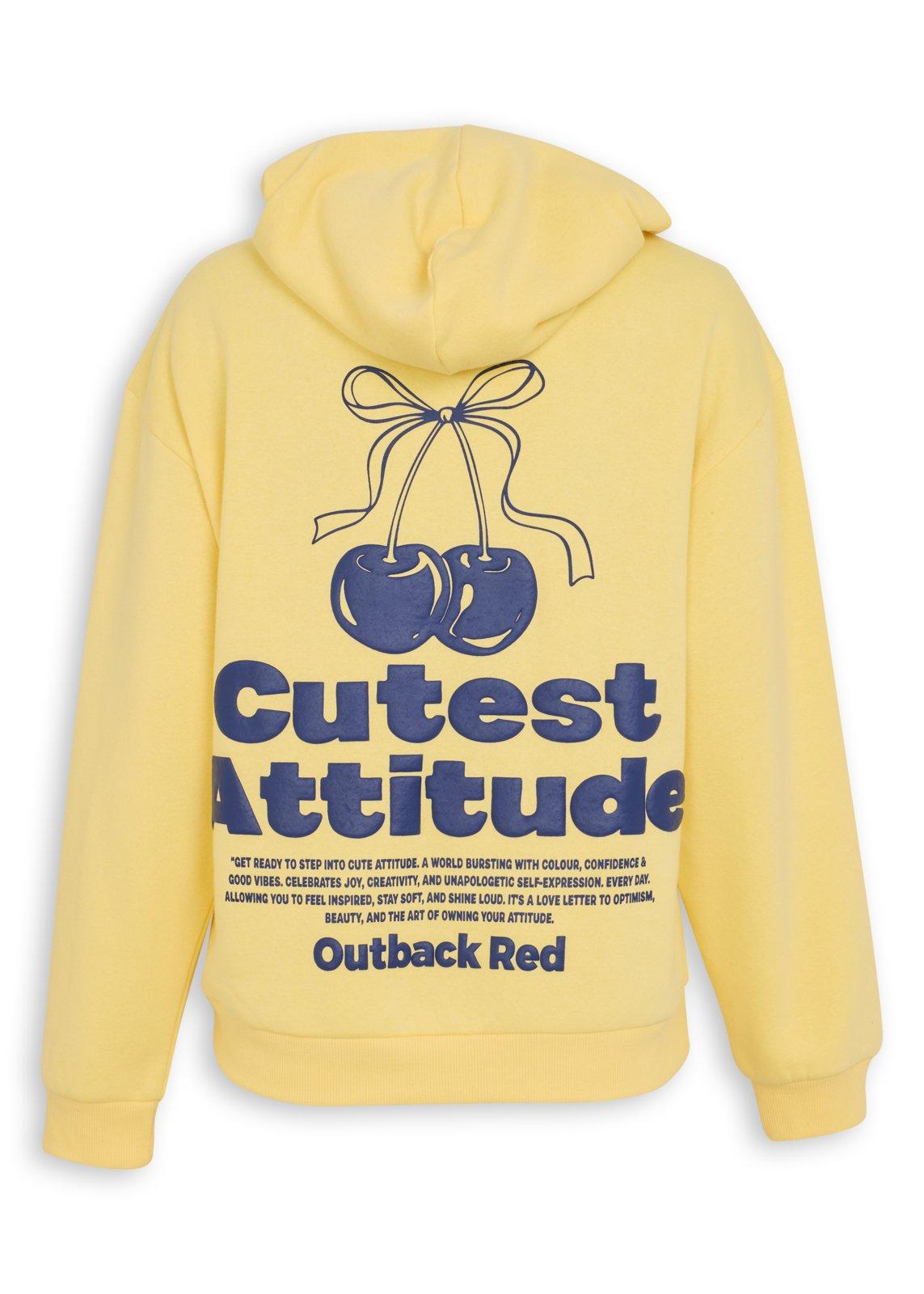 Lemon Hooded Sweat Hoodie (3262452) | OUTBACK RED