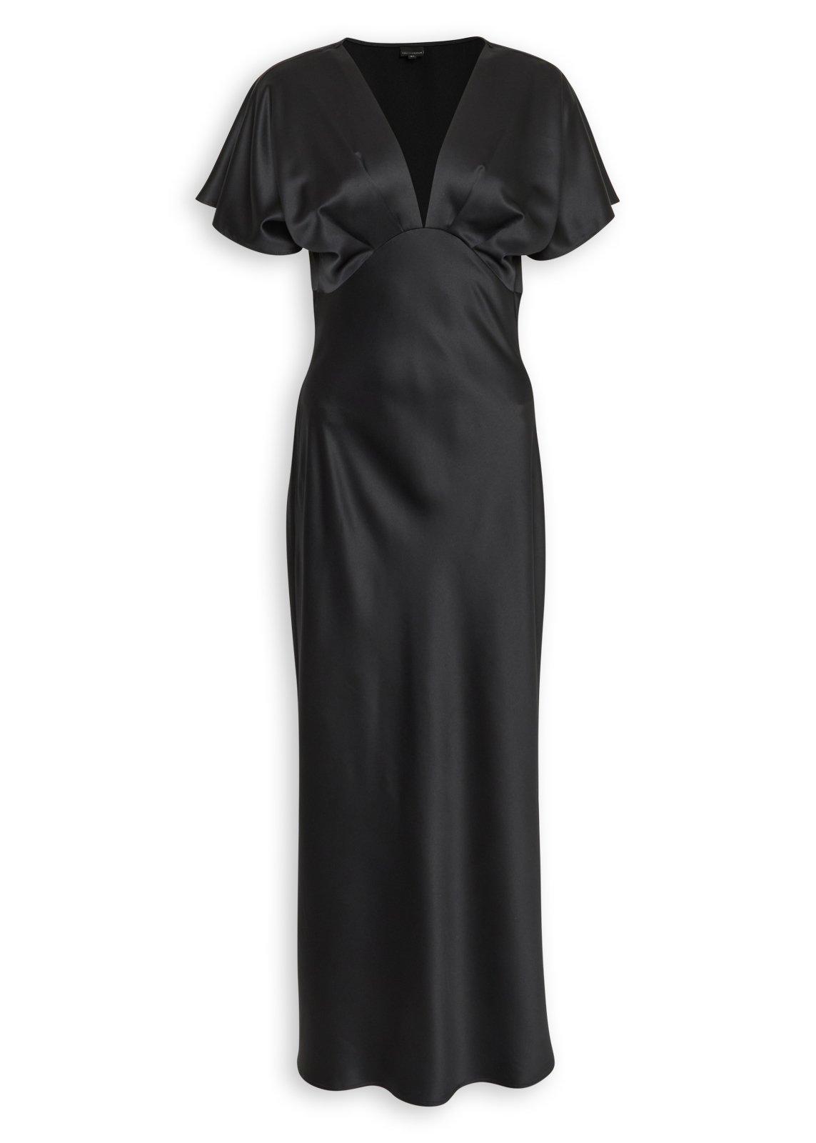 woolworths ladies dresses Maxi Dress Black Black Satin V-Neck Maxi Dress (3262617) Finnigans summer dress woolworths clothing