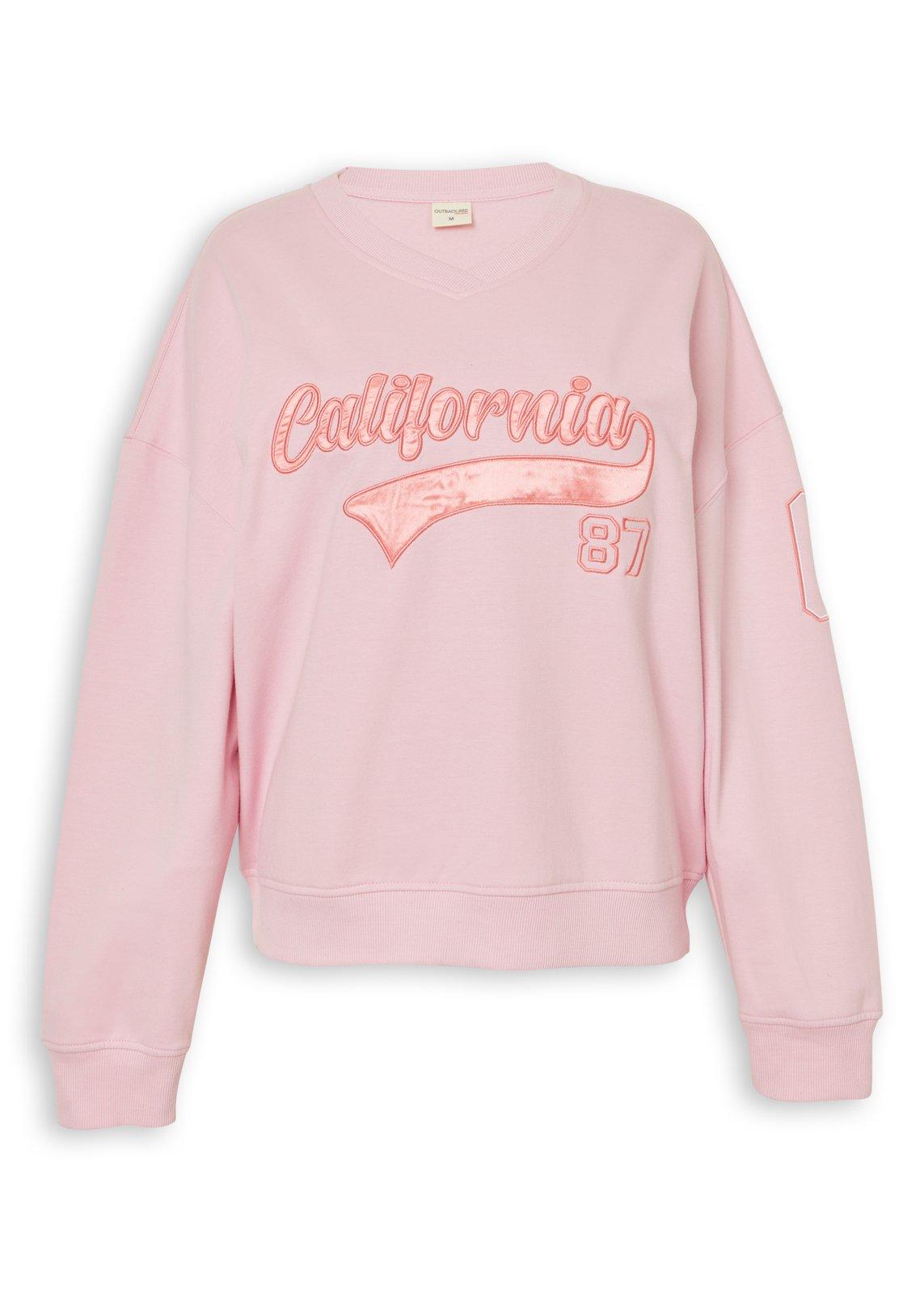 Pink Graphic V-Neck Sweat Top (3263982) | OUTBACK RED