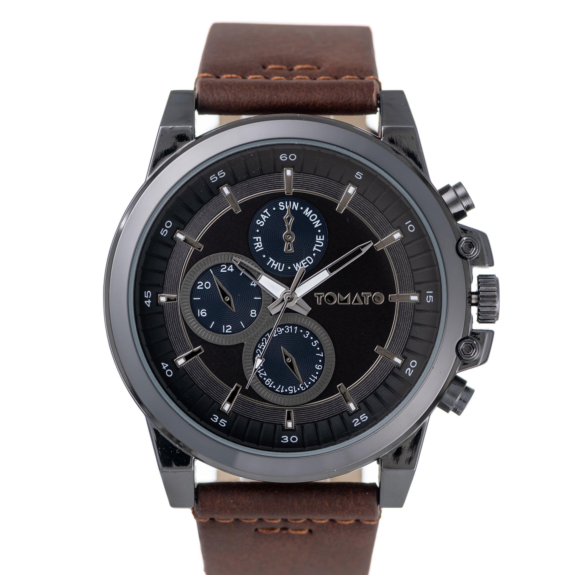 Traditional Weatherwear × CLANE/サイズ1 Brown Leather Gun Case Watch (3264404) | Tomato