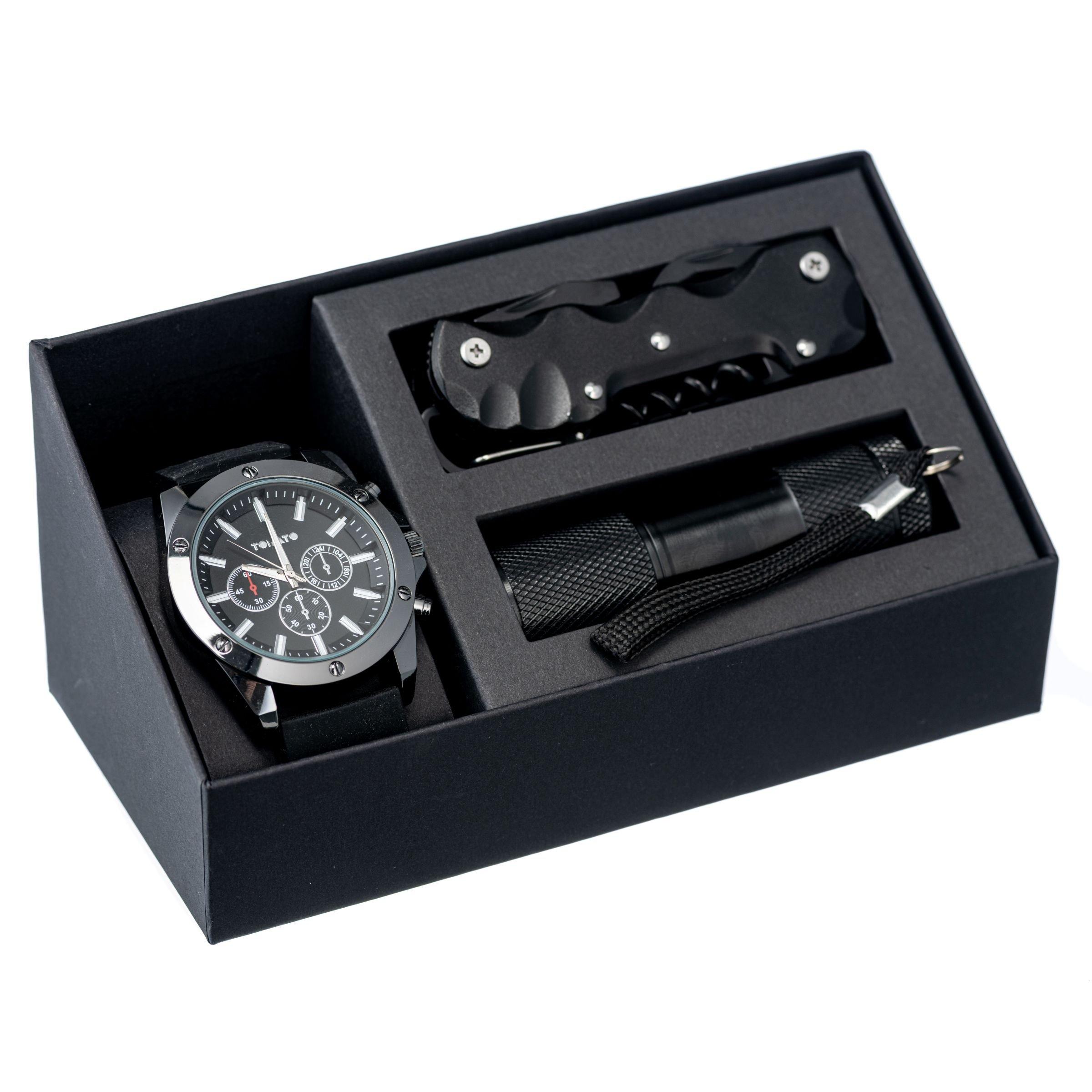 Black Resin 3 Piece Set (3264417) | Tomato