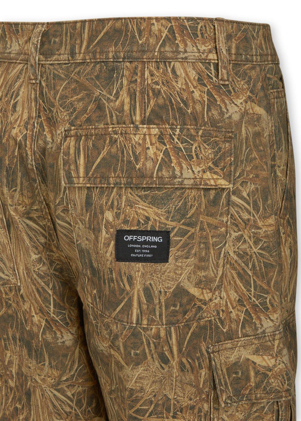 Green Abstract Print Utility Pants (3264459) | Offspring