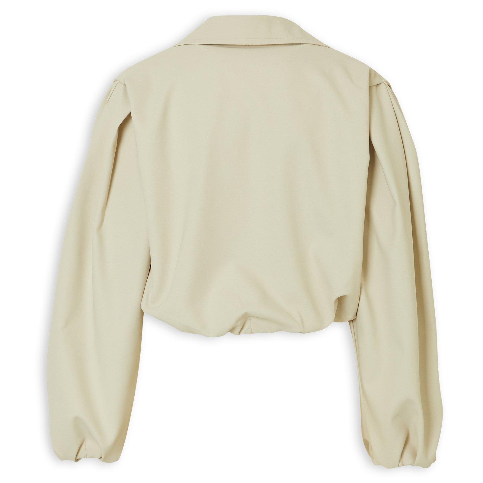 Stone Blouson Cropped Jacket (3264654) | Amber