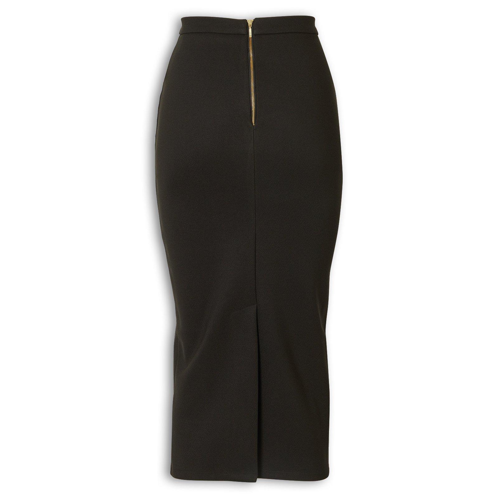 Black Midi Skirt (3264826) | X&O Ladies
