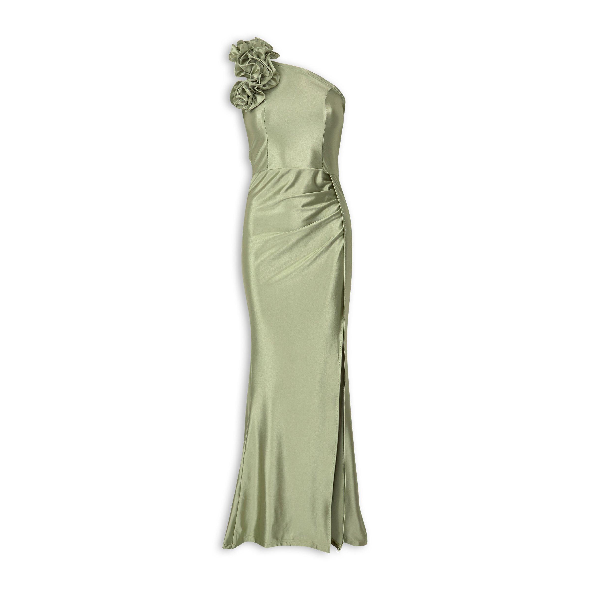 Green One Shoulder Evening Dress (3264864) | Ruald Rheeder Ladies