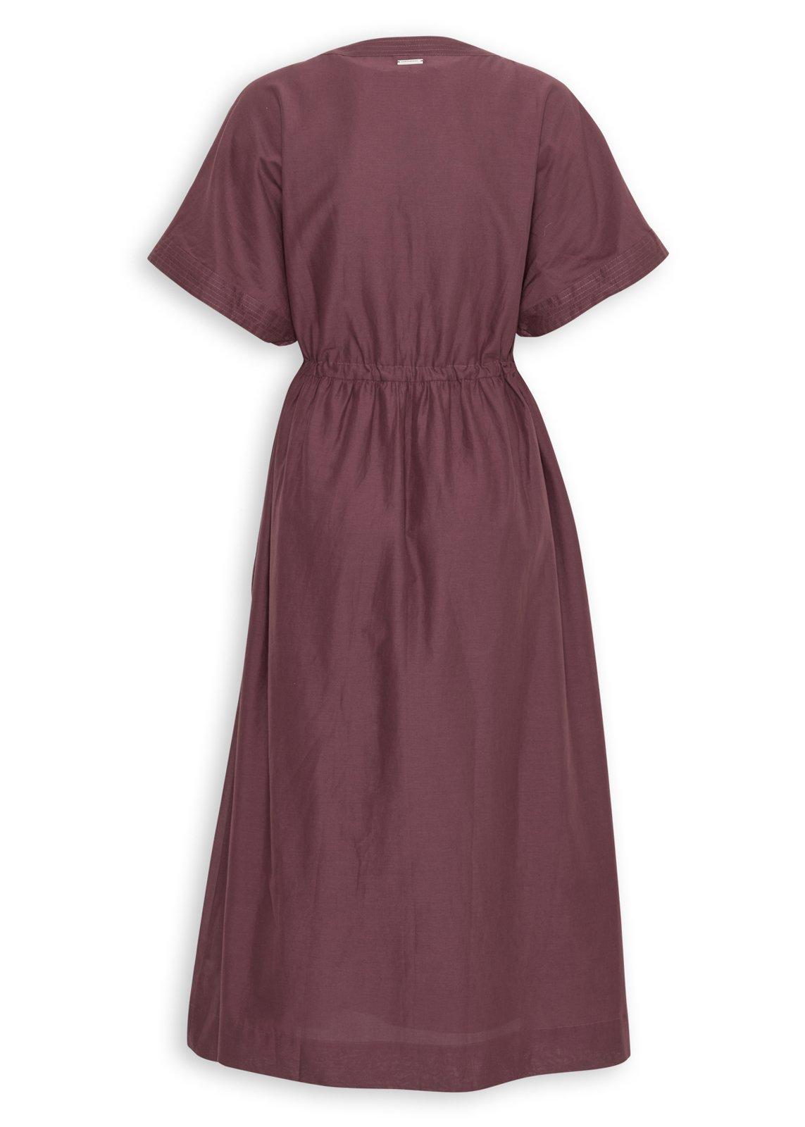 Purple Empire Line Maxi Dress (3265368) | Earthaddict