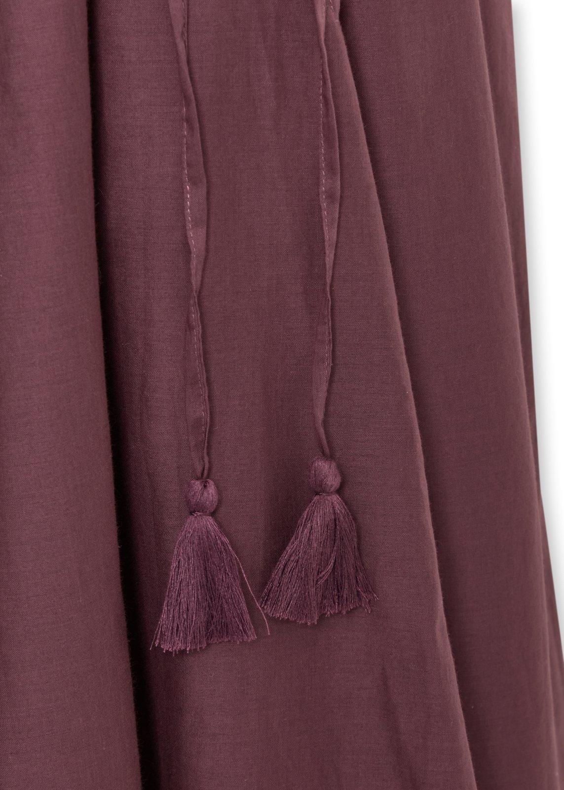 Purple Empire Line Maxi Dress (3265368) | Earthaddict