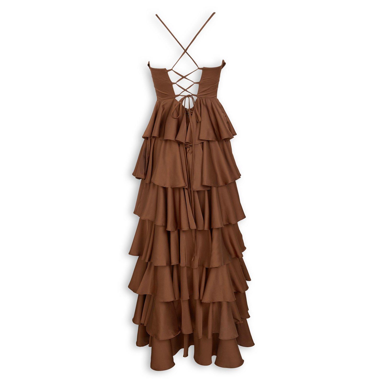 cotton tank dresses for summer Corset Detail Back Tie Puff Sleeve Mini Dress – The Studio Princeton main image 0