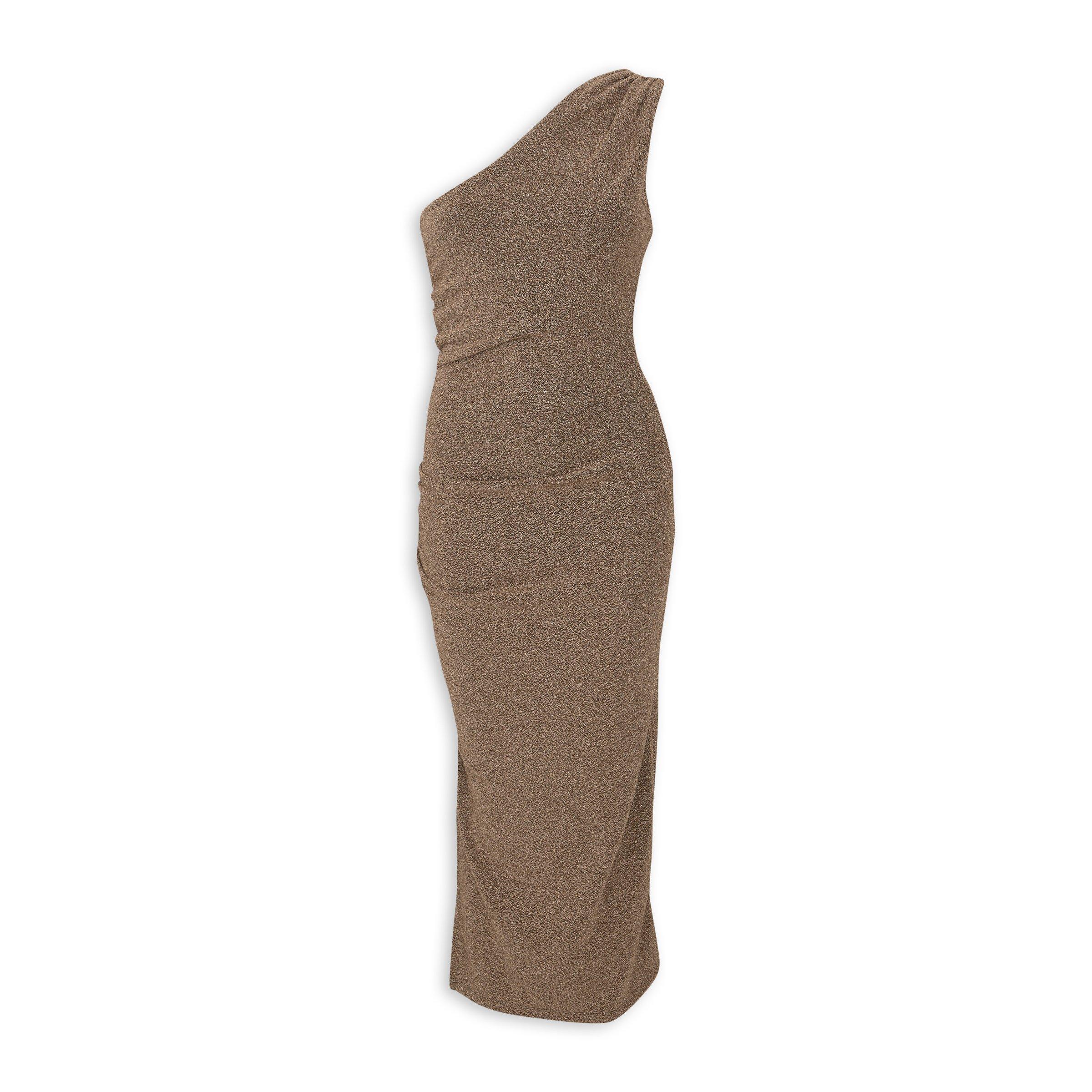 asos burgundy dress Modal Asymmetric Ruched Maxi Dress in Sage Green - XXL main image 0