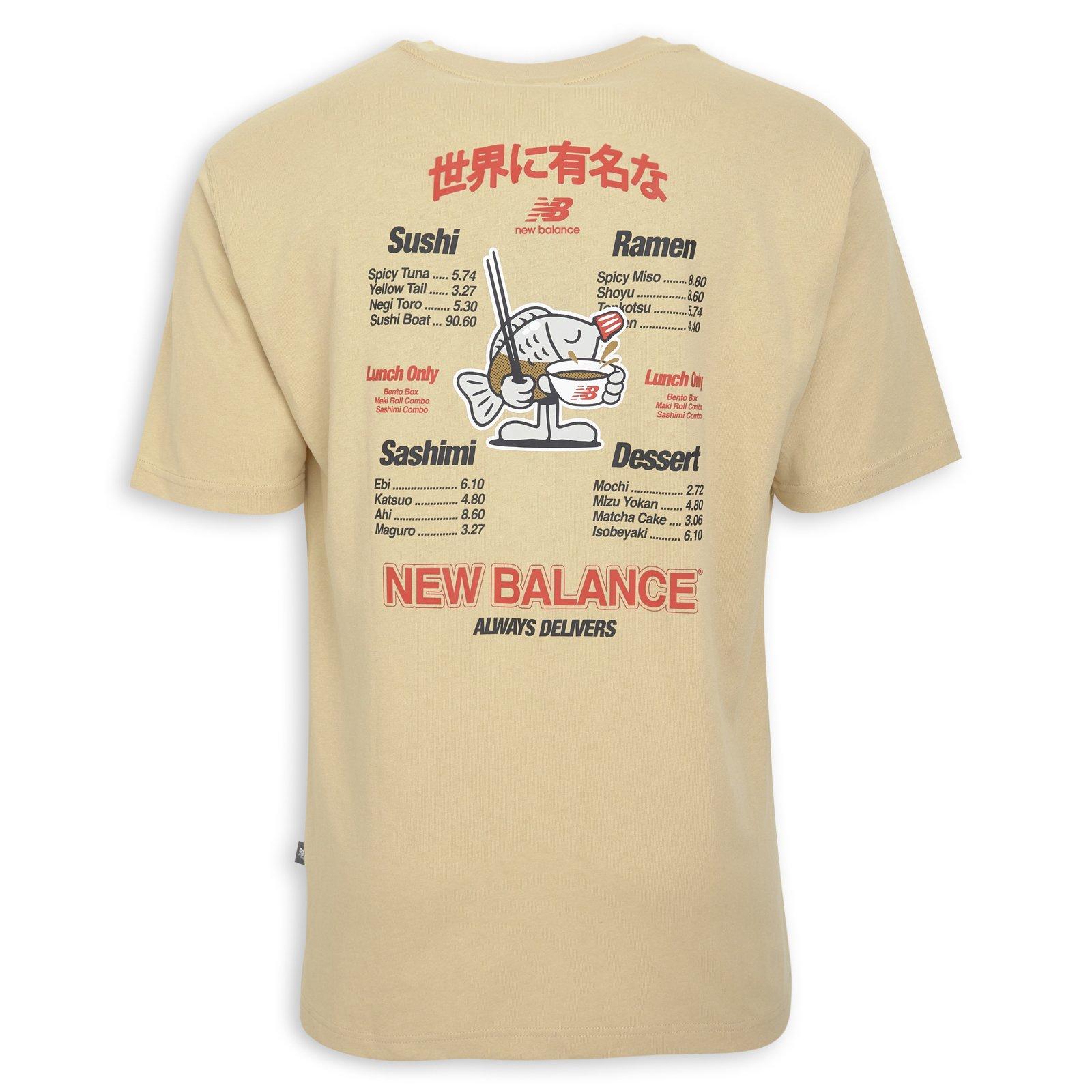 Beige Ramen T-Shirt (3266040) | New Balance
