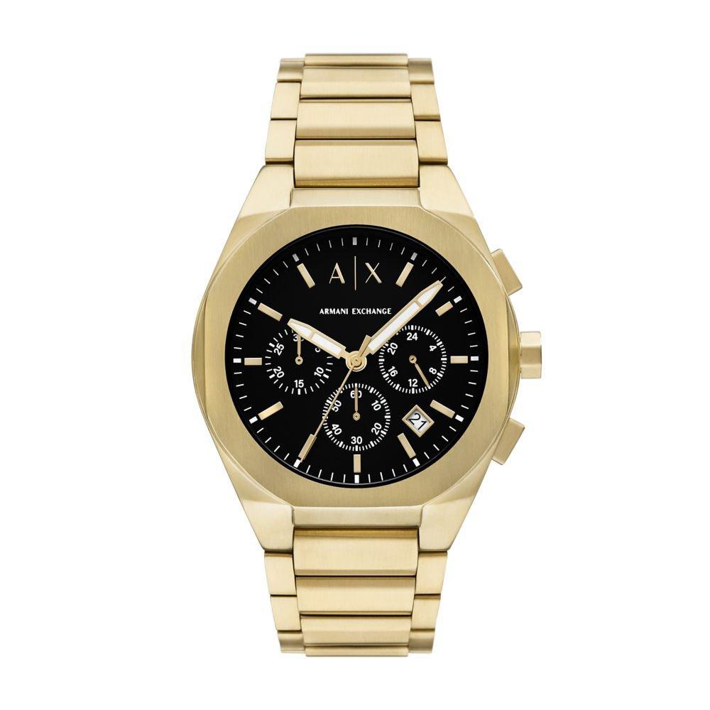 Gold Chronograph AX Watch (3266087) | Armani Exchange
