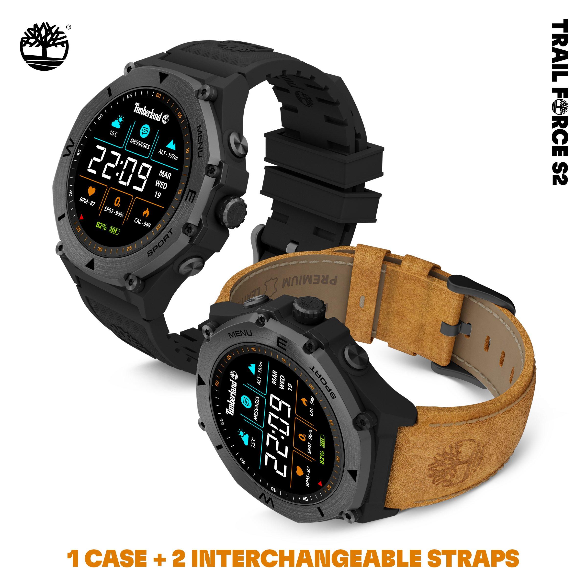 Brown and Black Smartwatch Set (3266399) | Timberland
