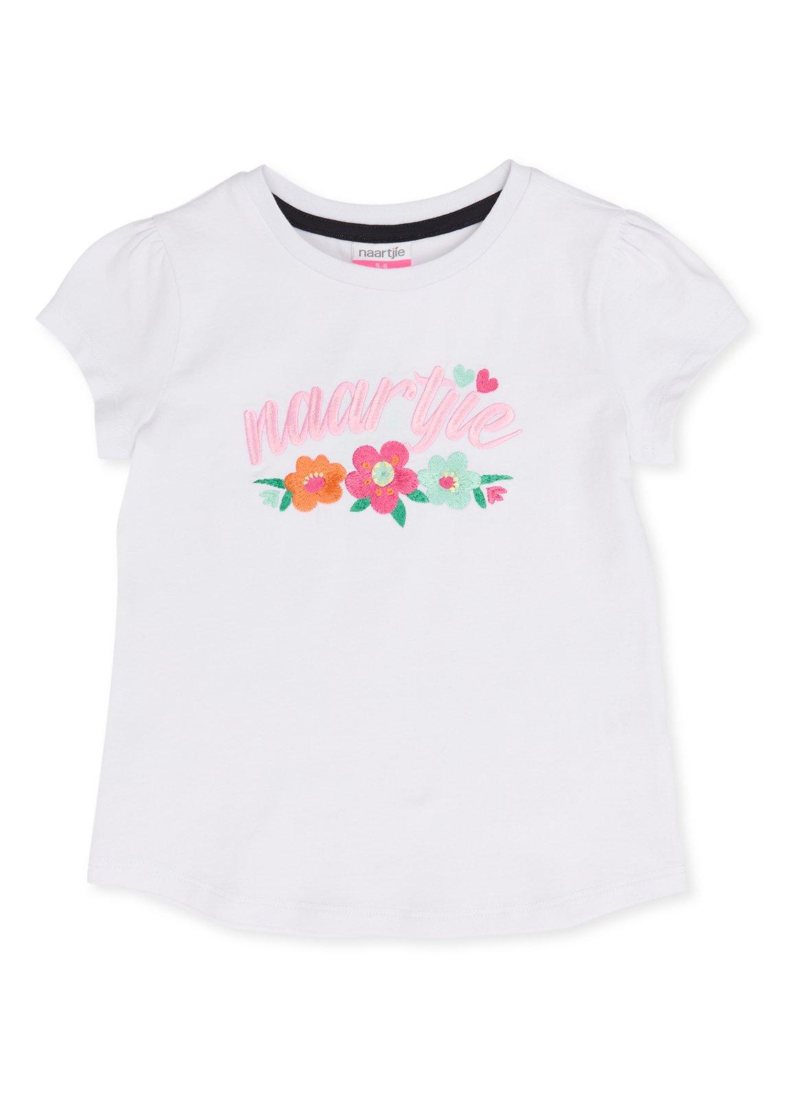 Kid Girls White T-shirt