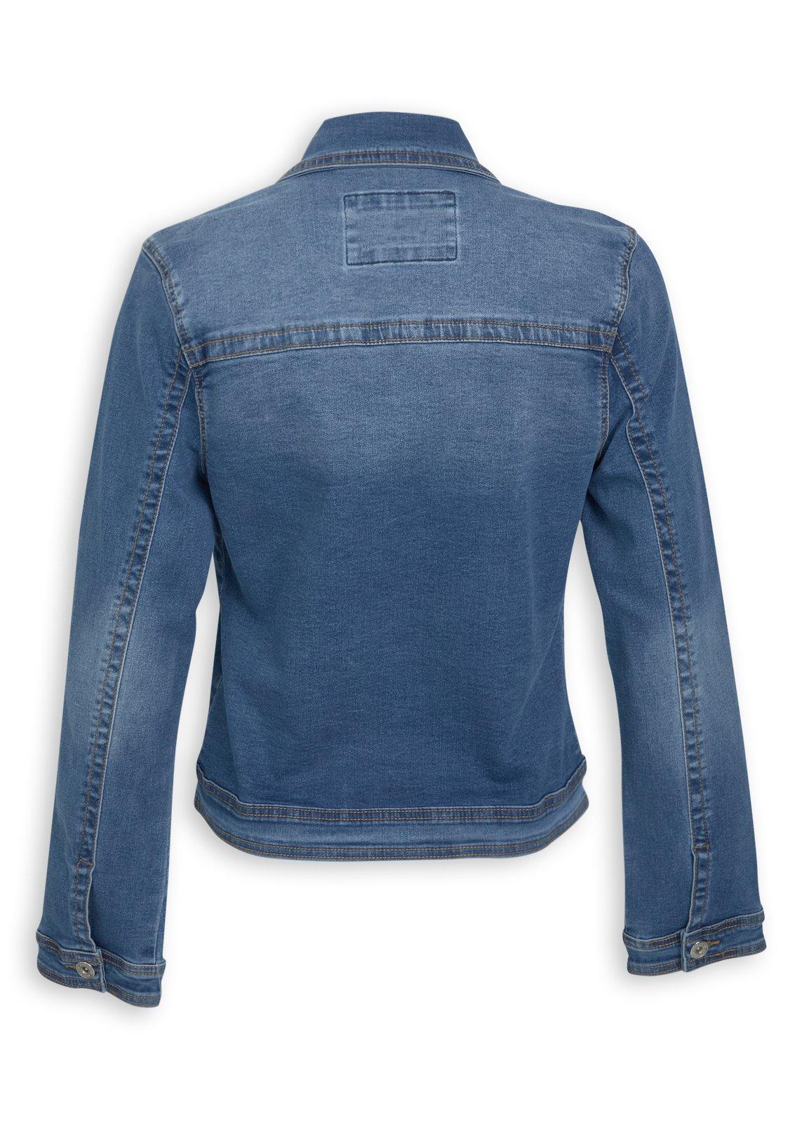 Mid-Blue Denim Trucker Jacket | Jackets & Coats | Truworths