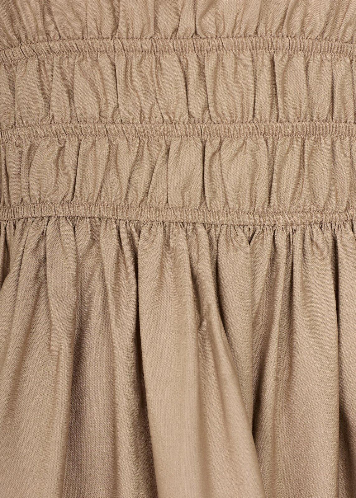 the tow Brouwers Dress ベージュ Mサイズ Beige V-Neck Tiered Dress