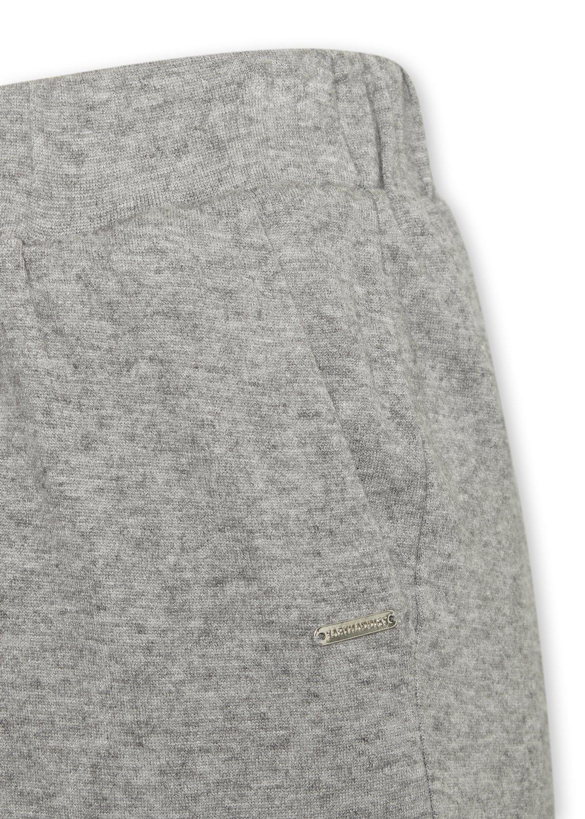 Grey Wide Leg Knit Pants (3266769) | Earthaddict