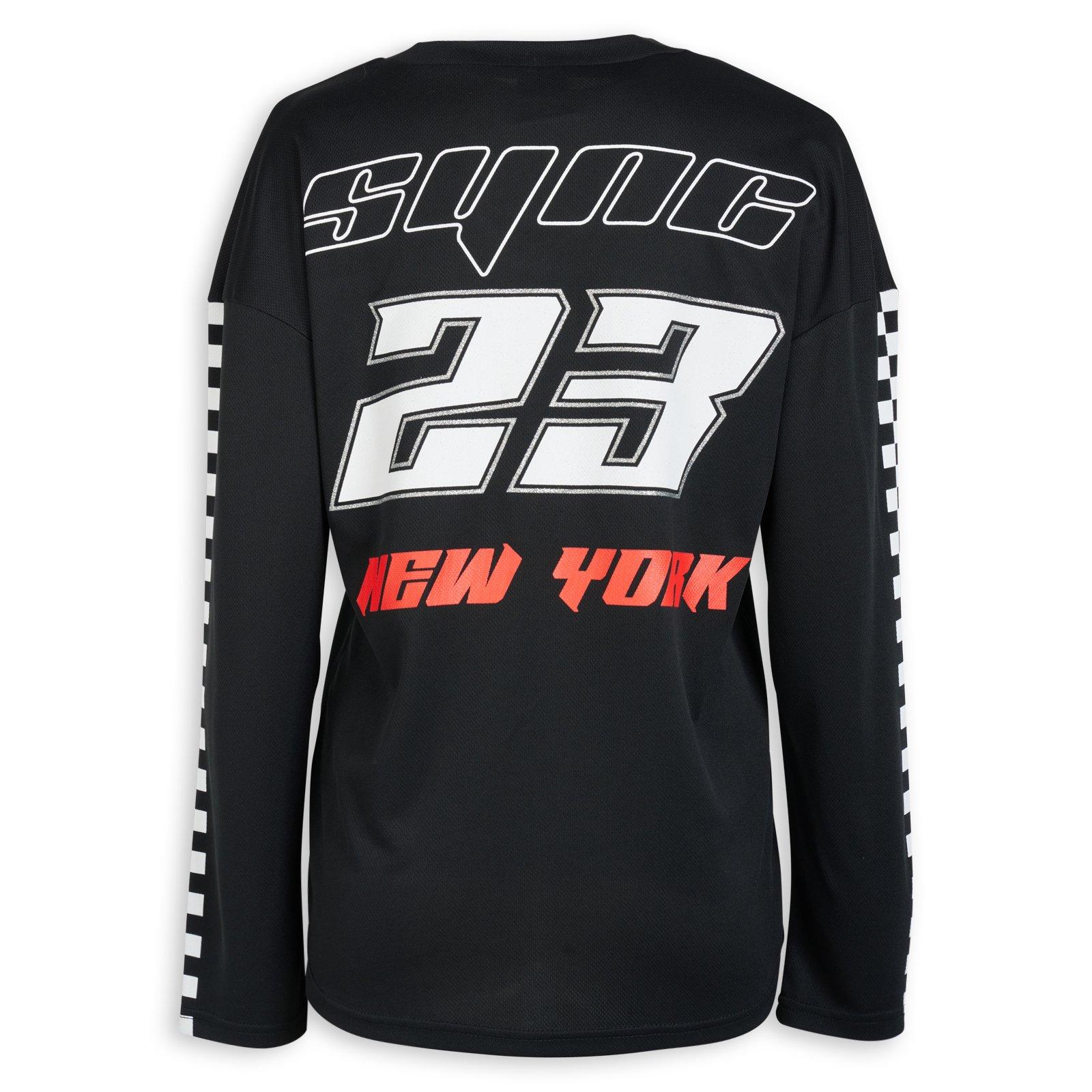 Black Sporty Long Sleeve Top (3266804) | Identity X Sync