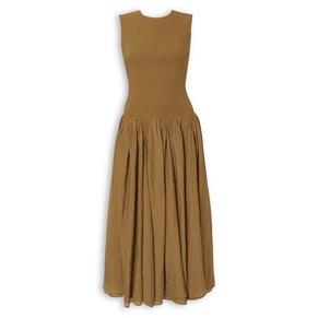 green emerald velvet dress Dita Dress (Berry) – Coco Wellington main image 0