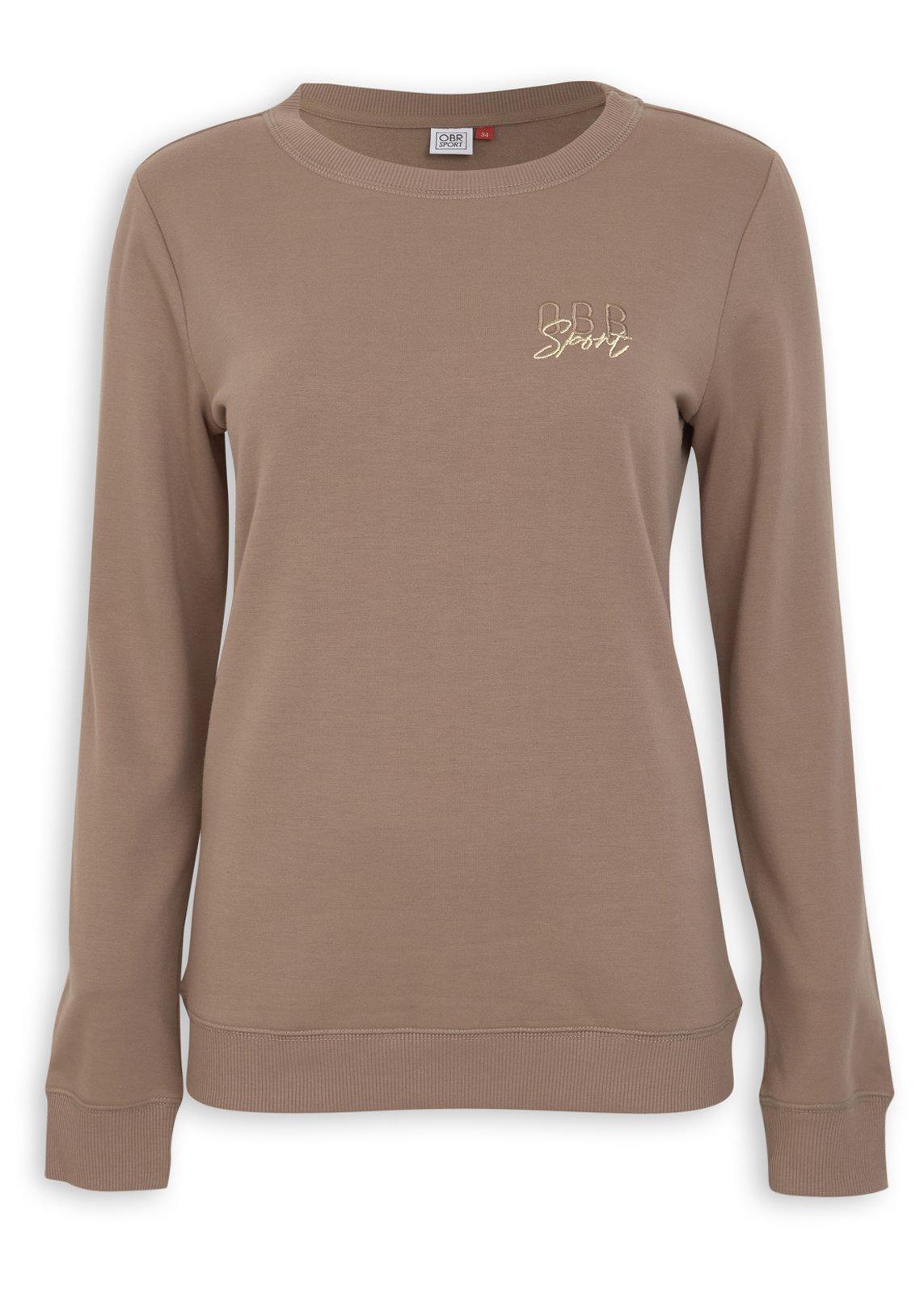 Camel Brushed Fleece Sweat Top (3268336) | OUTBACK RED Sport