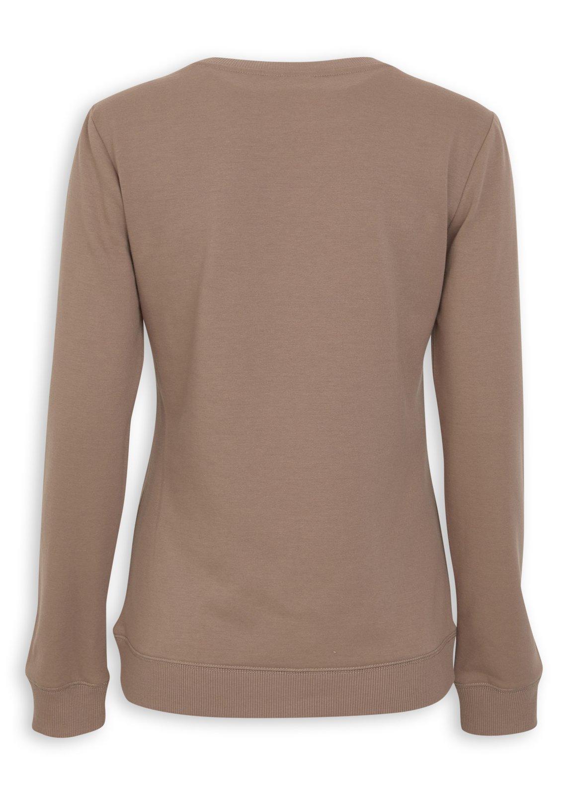 Camel Brushed Fleece Sweat Top (3268336) | OUTBACK RED Sport
