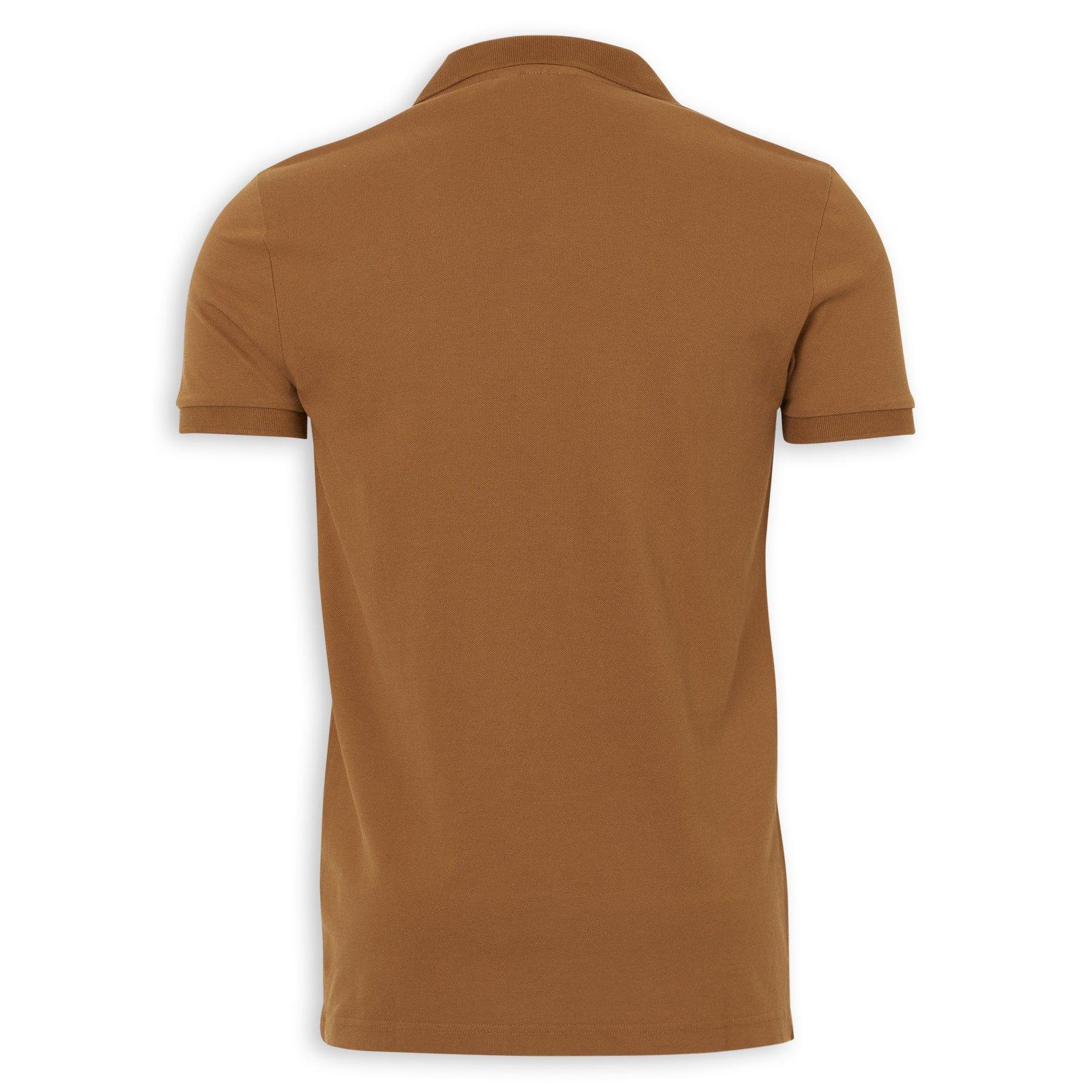 Brown Trefoil Essentials Polo T-Shirt (3268769) | Adidas