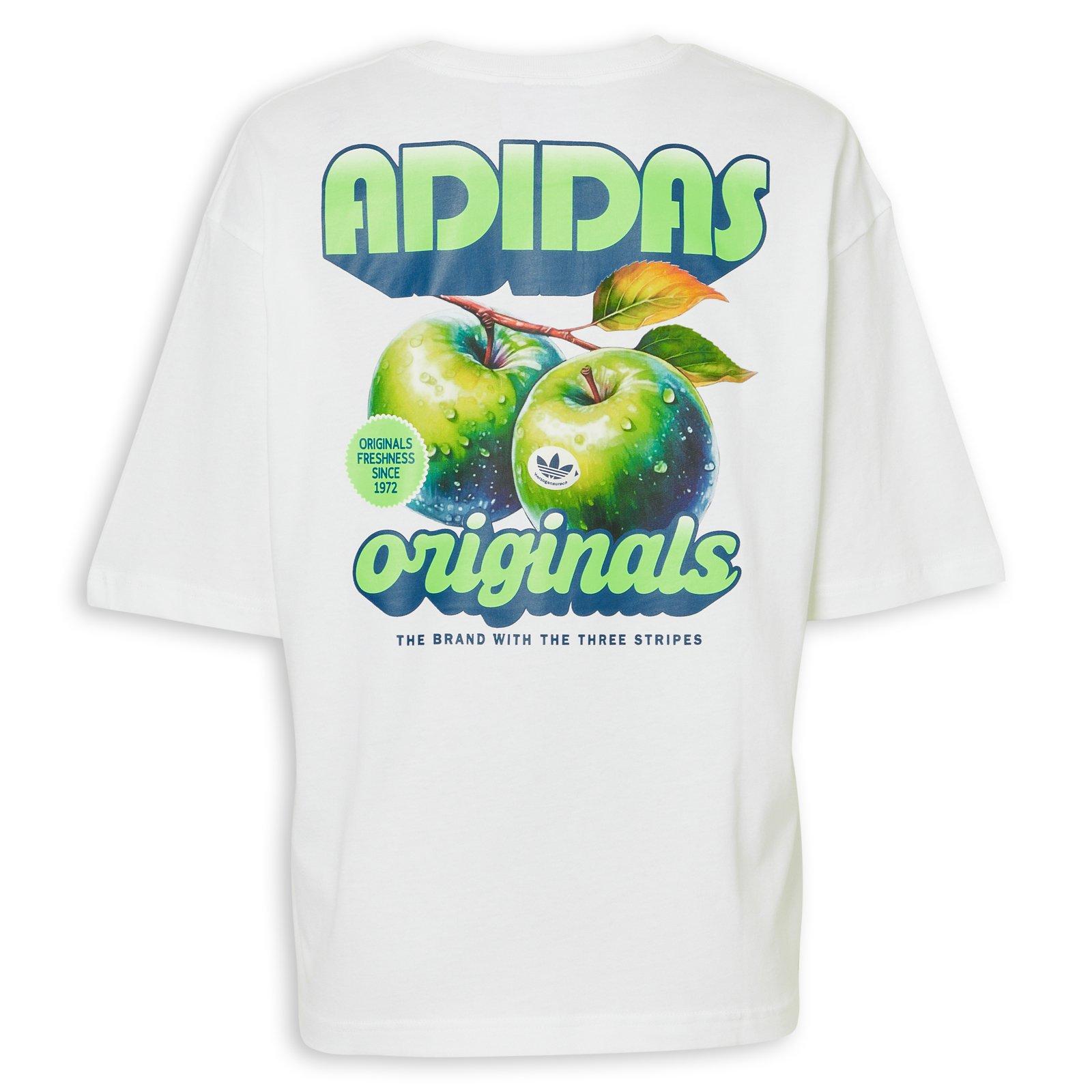 White Retro Apple T-Shirt (3269387) | Adidas