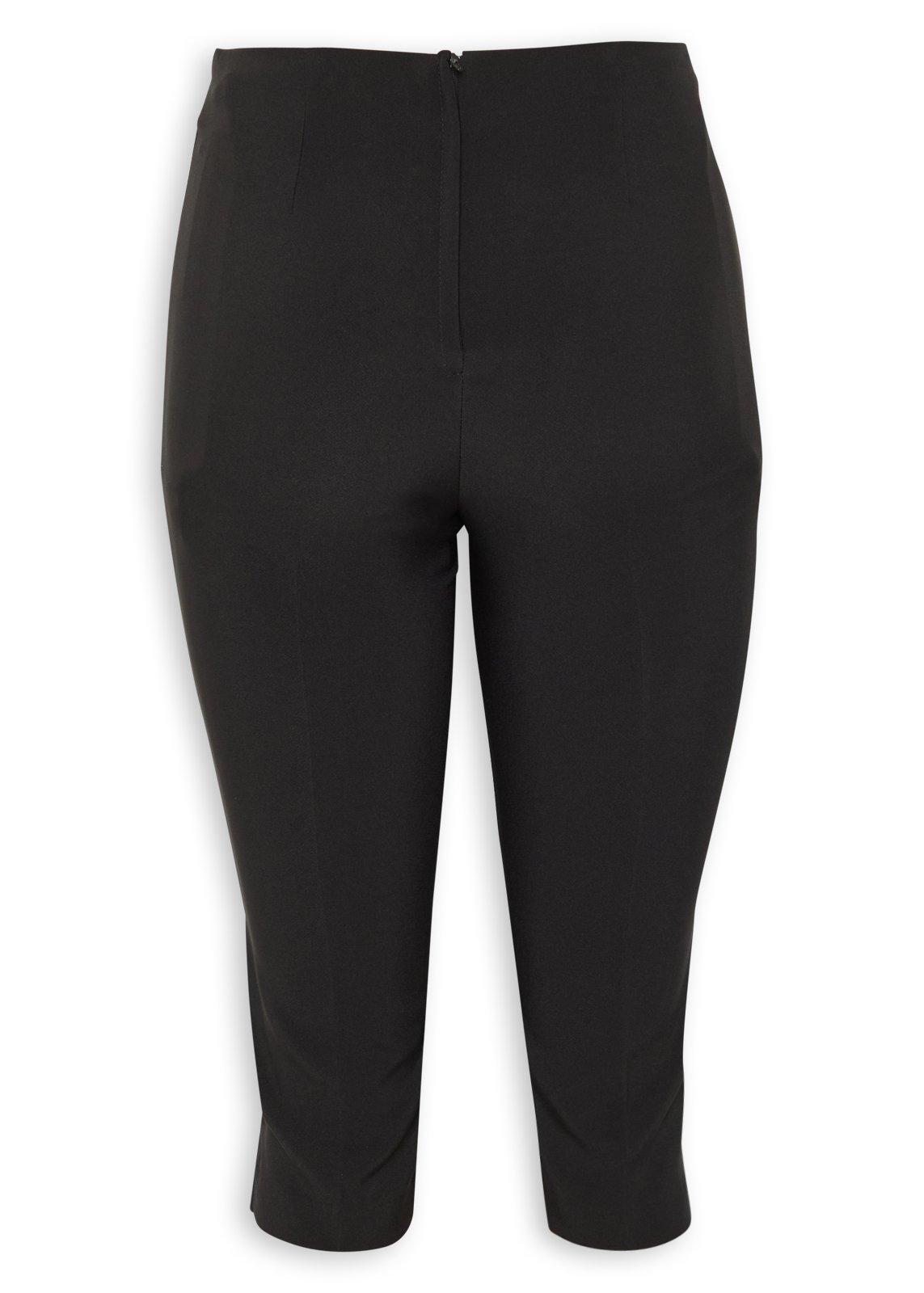 Black Cropped Slim Capri Pants | Women's Bottoms | Truworths