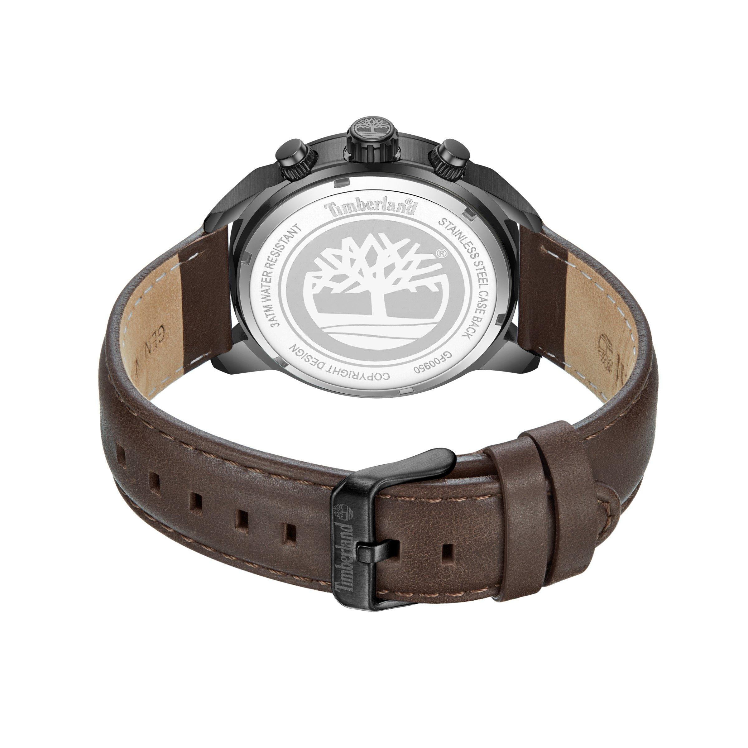 Brown Leather Henniker II Watch (3273832) | Timberland