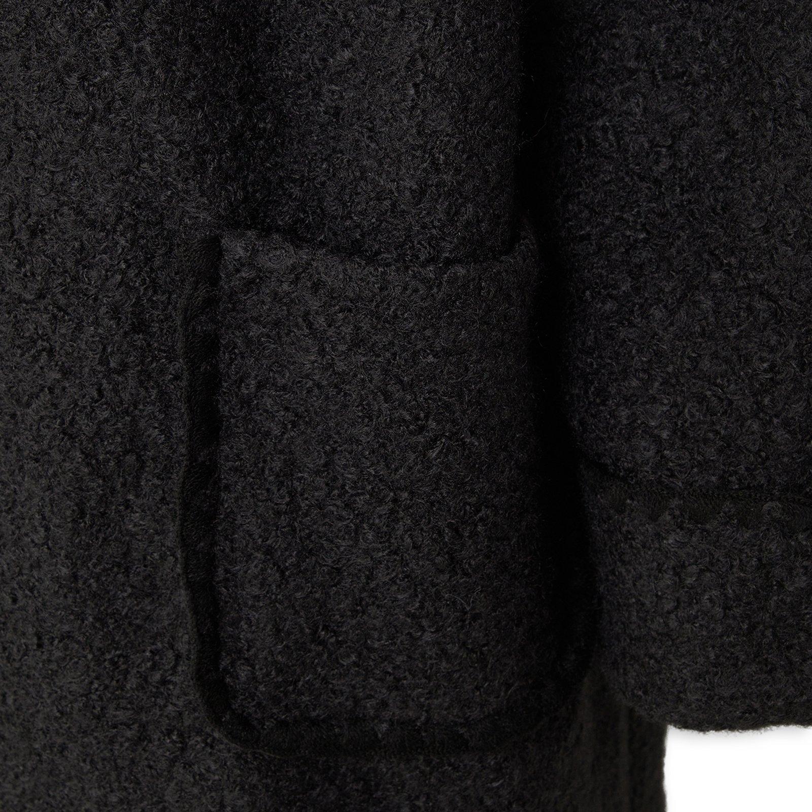 Black Blanket Stitch Coat (3274986) | X&O Ladies