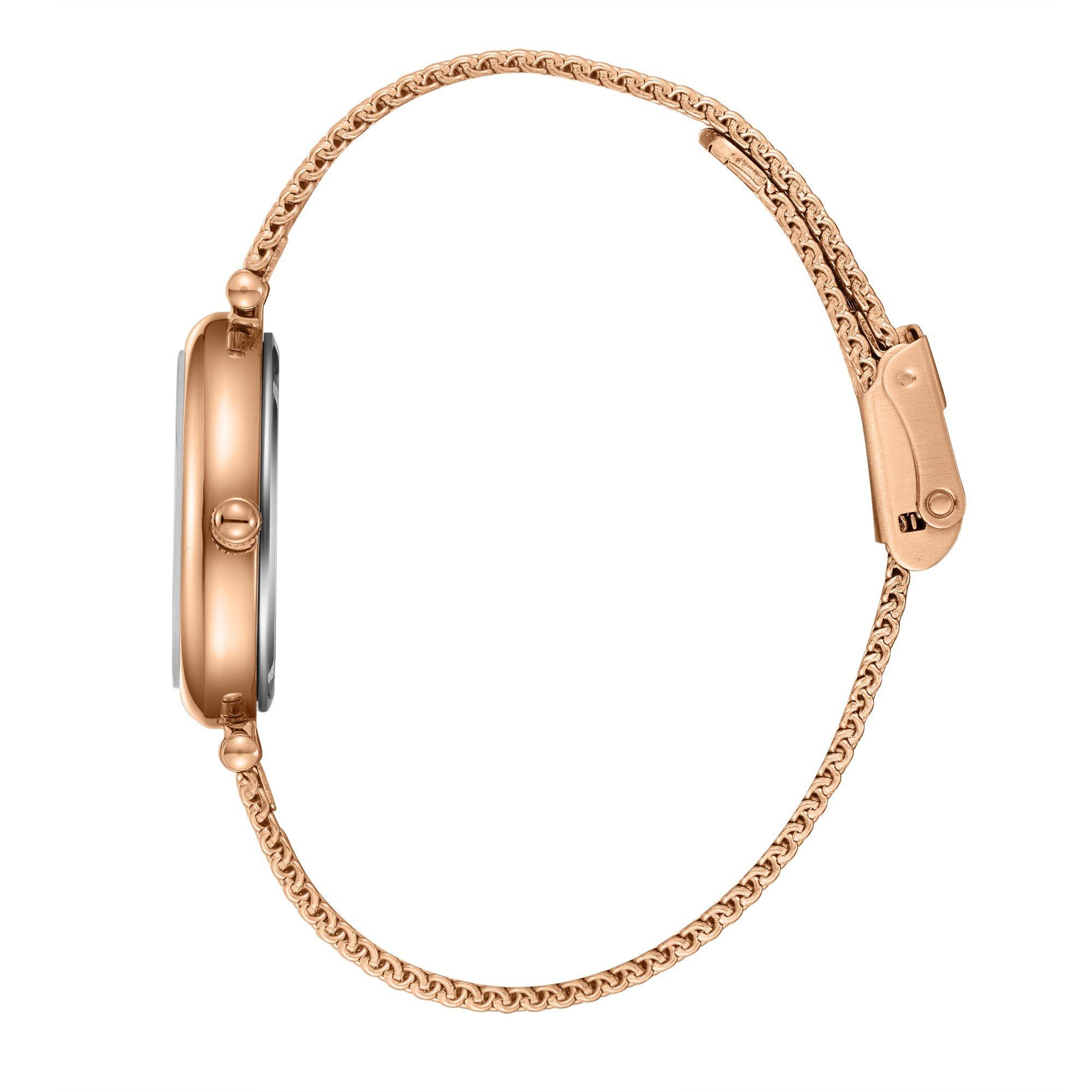 Rose Gold Mesh Watch (3275876) | Lee Cooper
