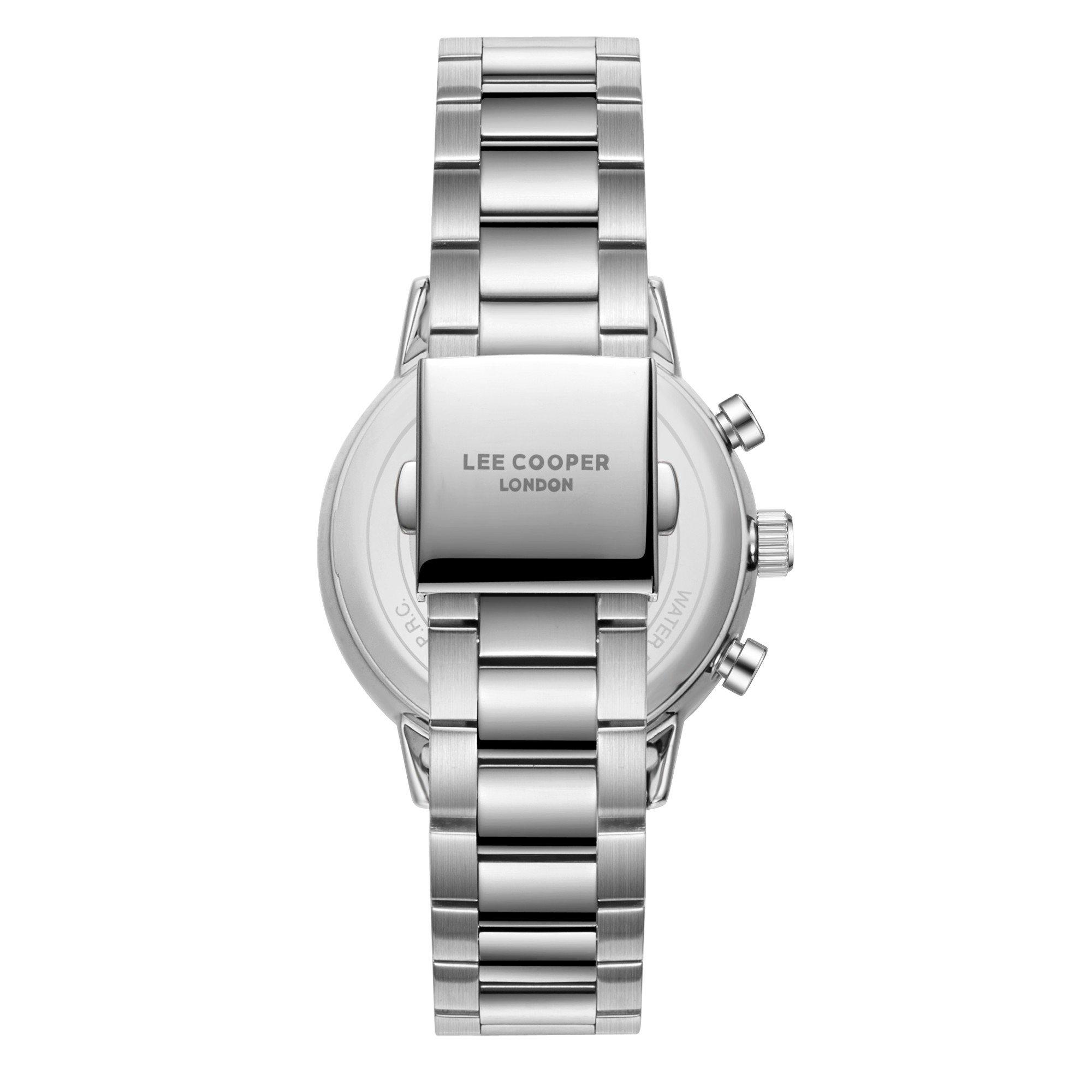 まち Silver Metal Chrono Watch (3275887) | Lee Cooper