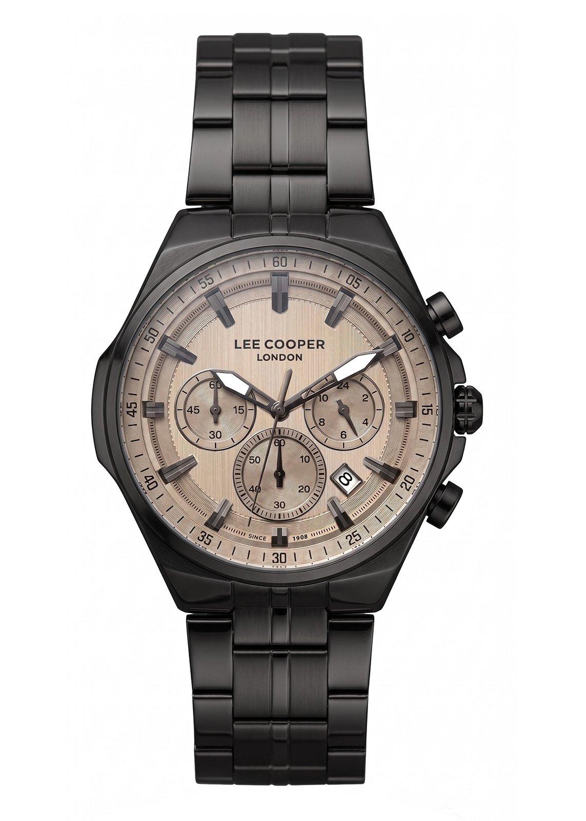 プラクルアン Gun Metal Champagne Dial Watch (3275896) | Lee Cooper