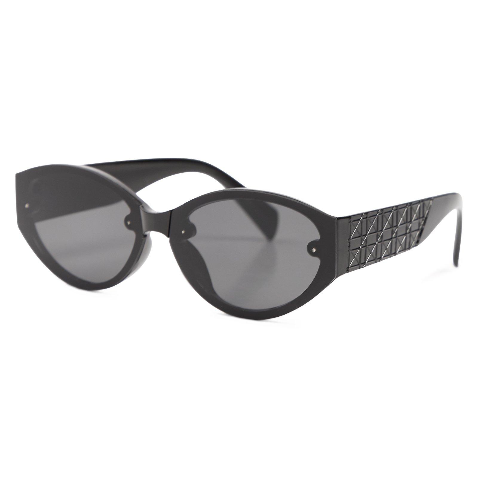 Black Criss Cross Sunglasses (3278463) | Birlin Eyewear