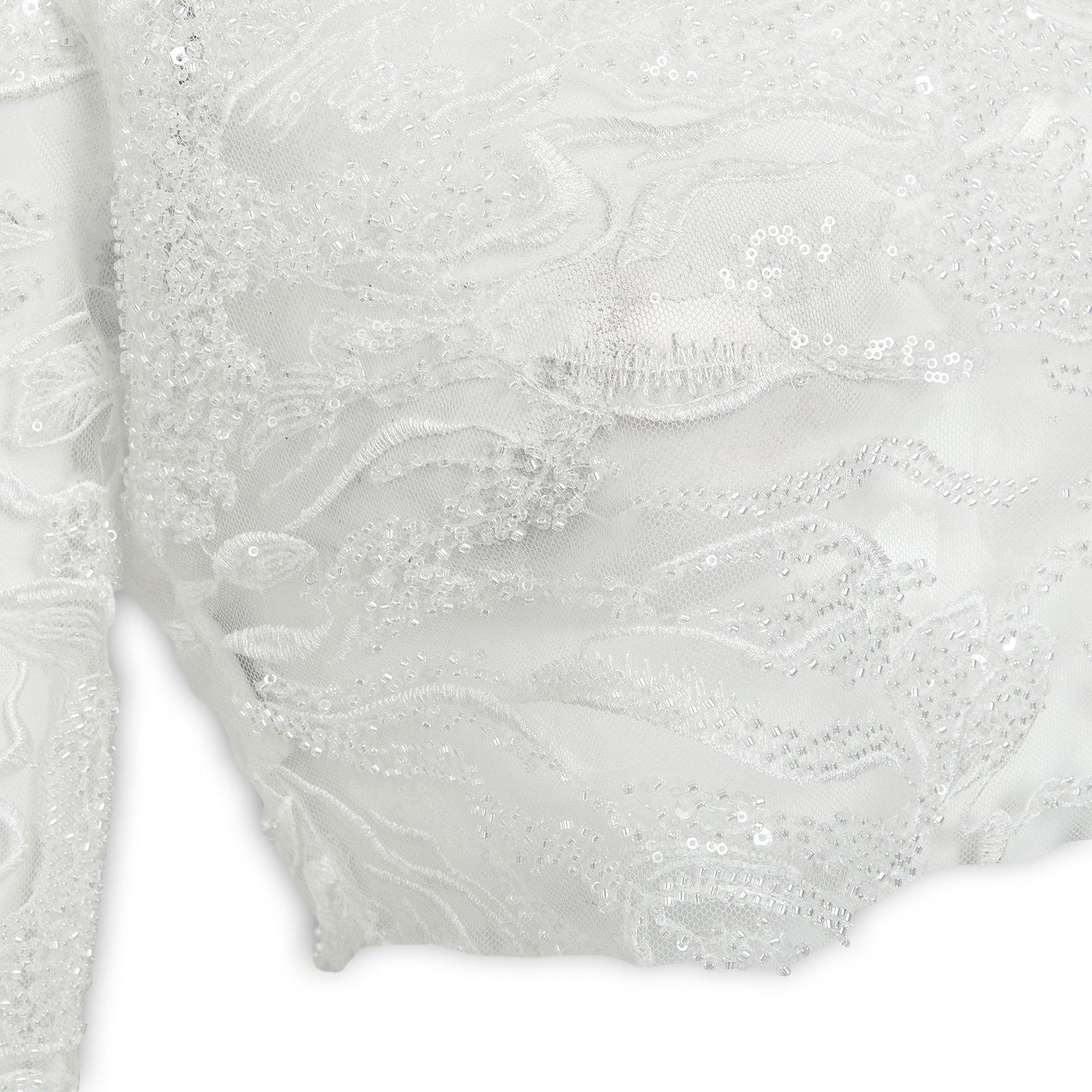 Ivory Embroidered Lace Top (3288951) | Phenomena
