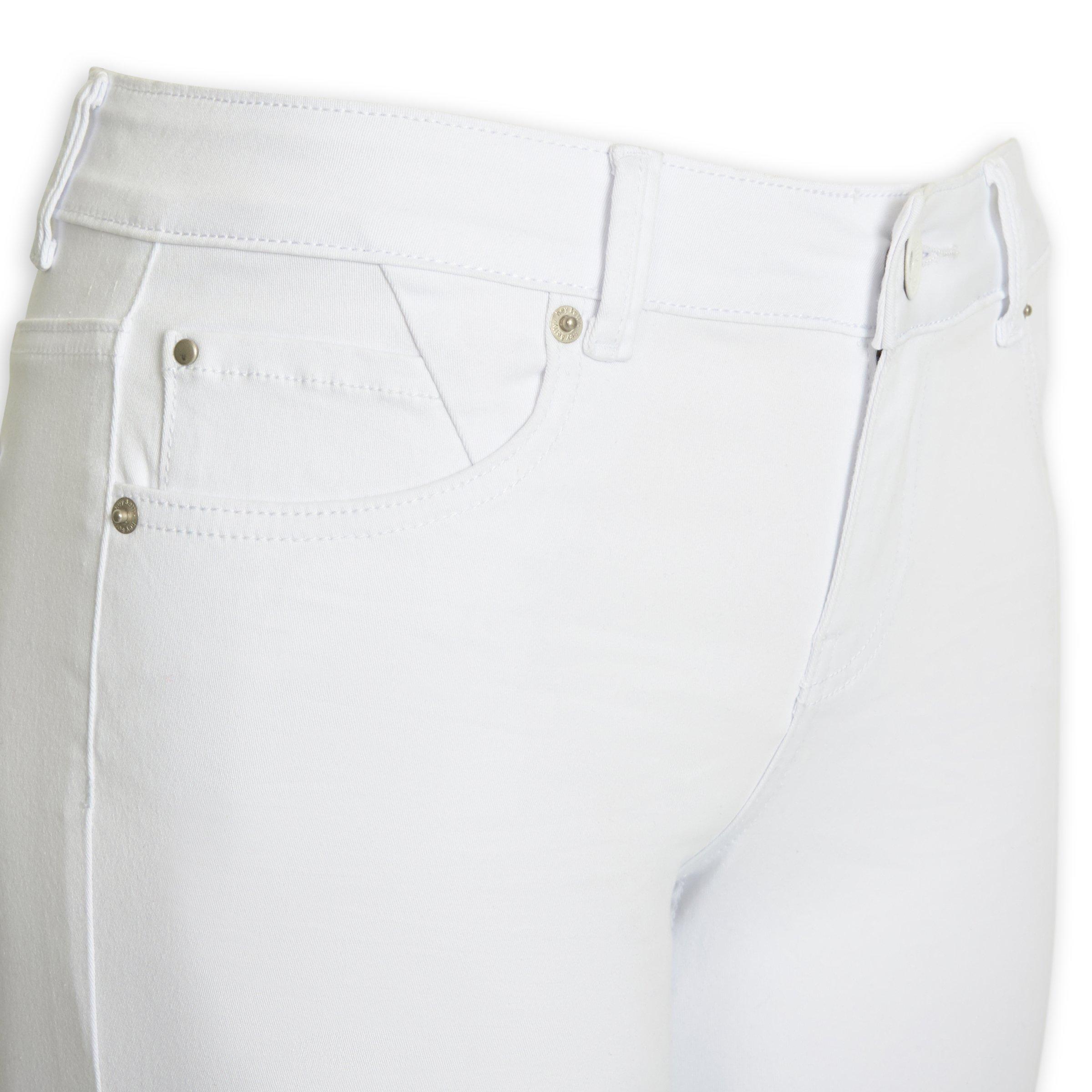 Ladies hot sale white jeans