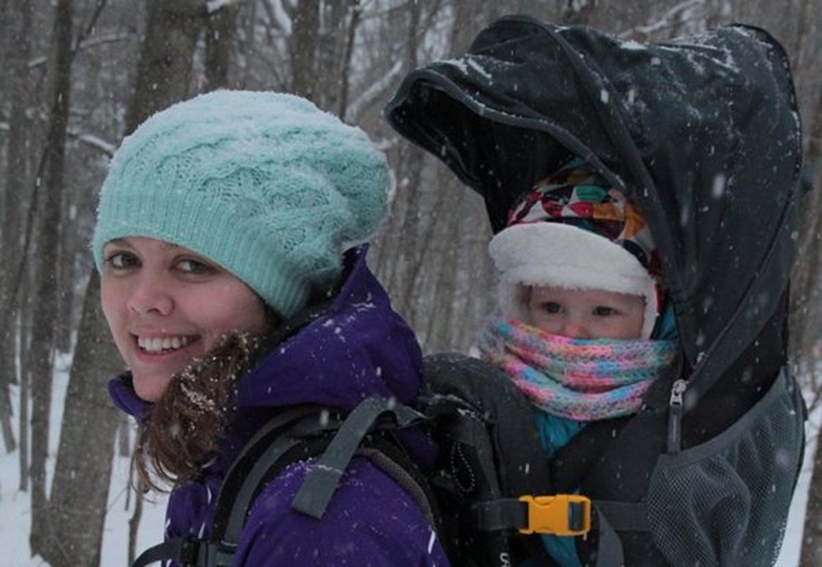 First Snowshoe Of The Season