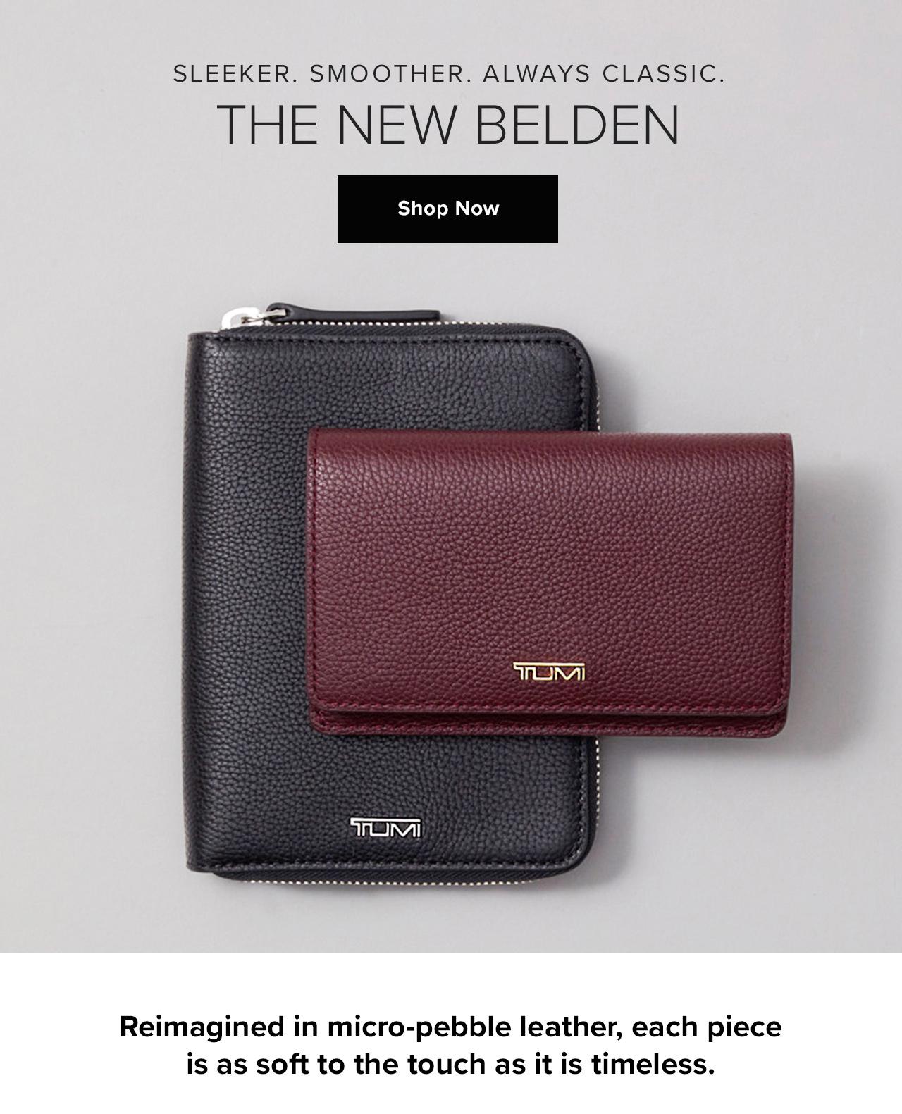 Sleeker, Smoother, Always Classic. The New Belden. Shop Now