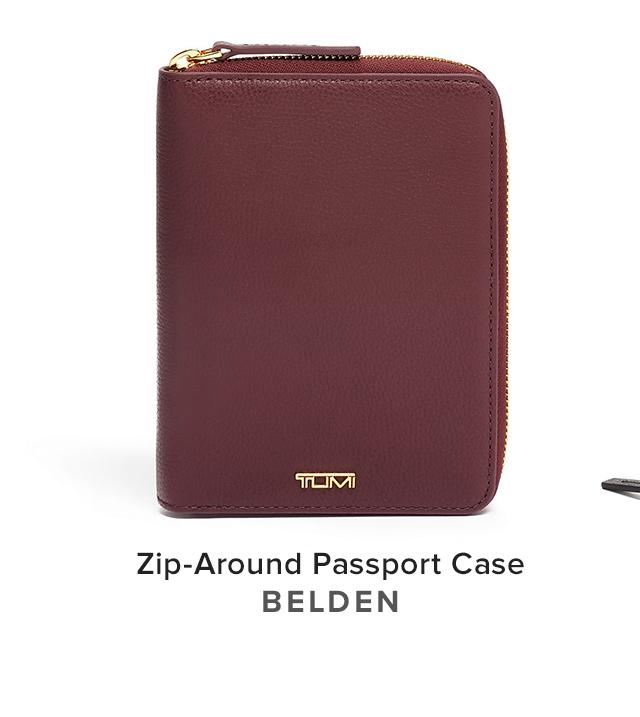 Belden Zip-Arround Passport Case