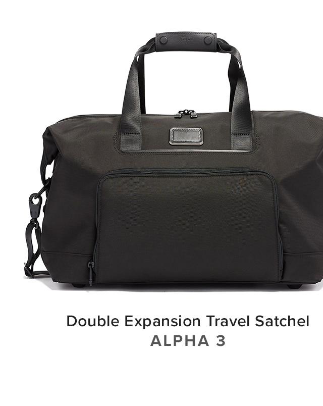 Alpha 3 Double Expansion Travel Satchel