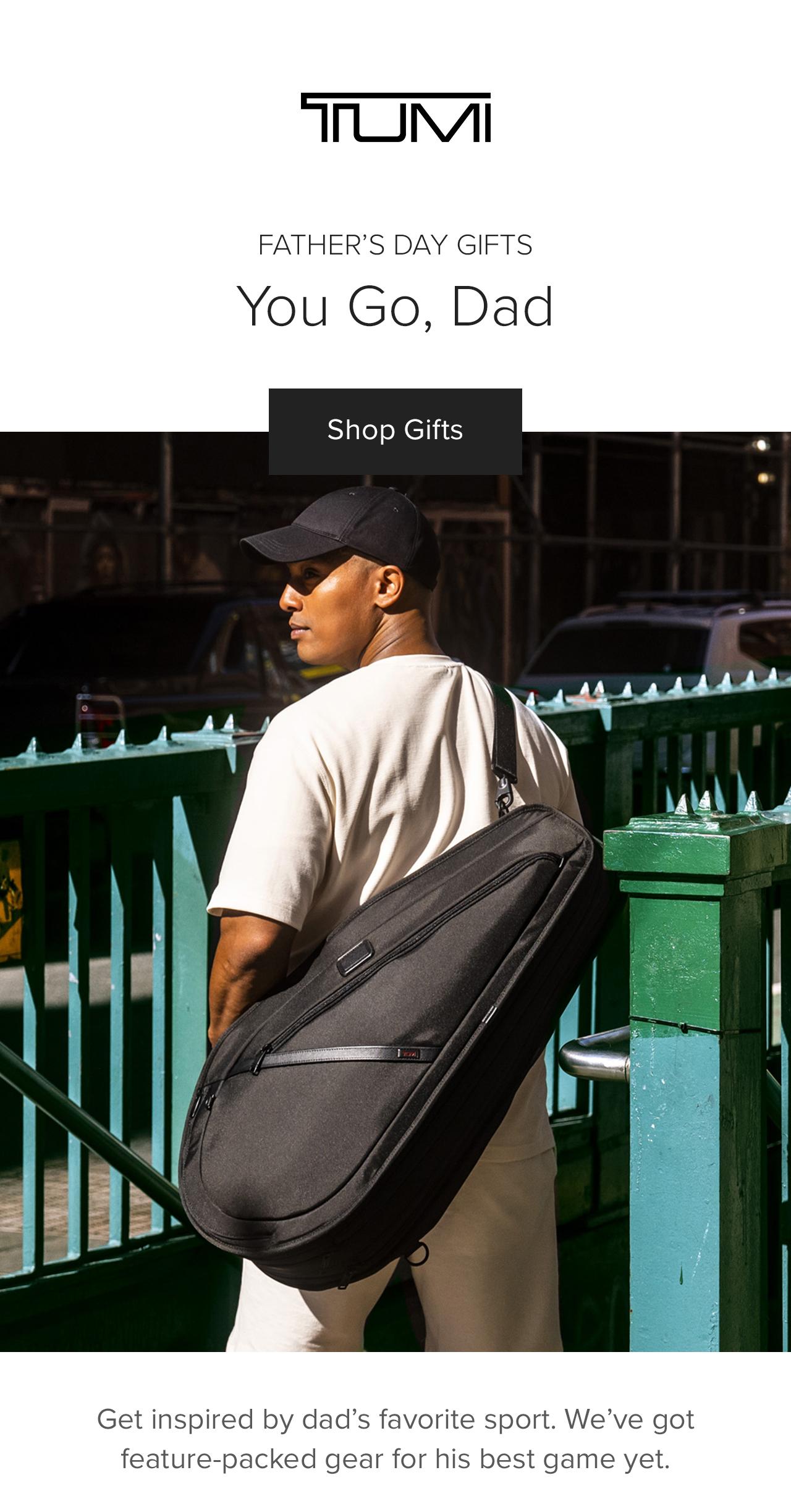 Get inspired by dad's favorite sport. We've got feature-packed gear for his best game yet.