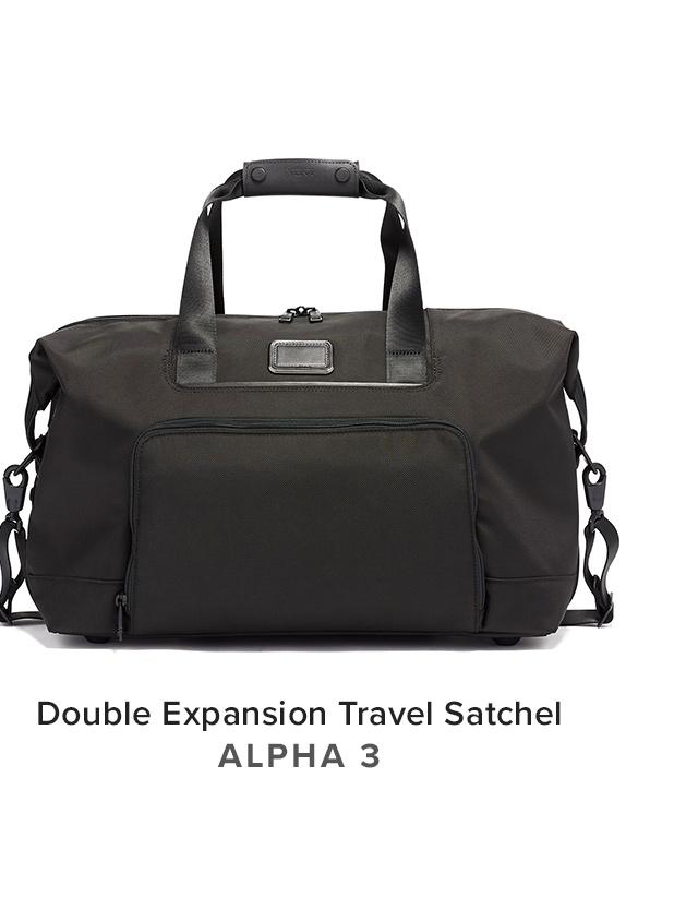 Alpha 3 Double Expansion Travel Satchel