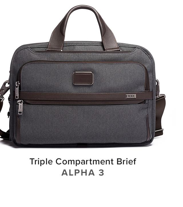 Alpha 3 Triple Compartment Brief