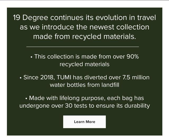 Sustainability purpose.