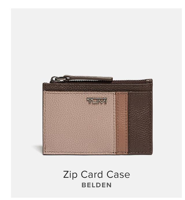 Belden Zip Card Case