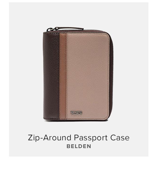 Belden Zip-Around Passport Case