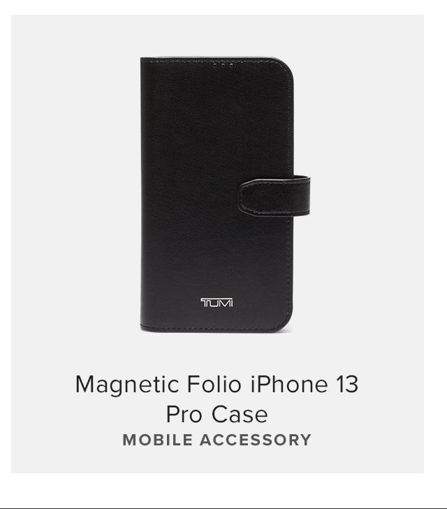 Magnetic Folio iPhone 13 Pro Case